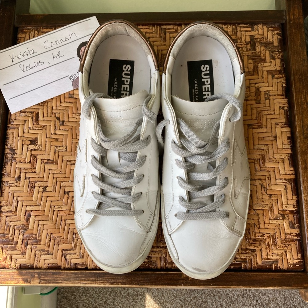 Golden Goose Superstars, Size 38. $310